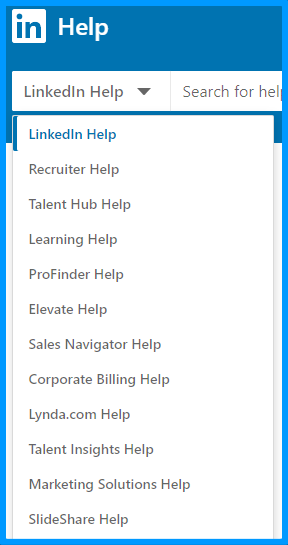 how do i contact linkedin support