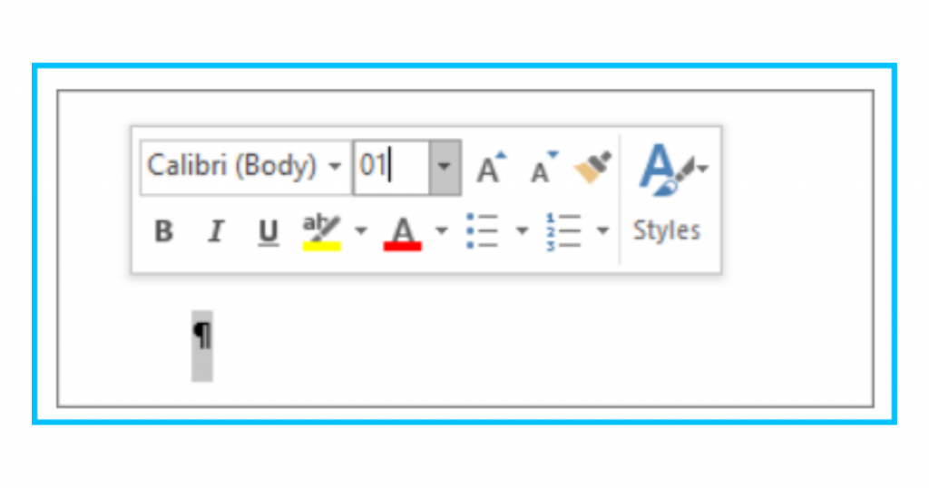 paragraph marker for  how to delete an extra page in word