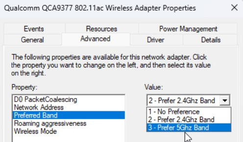 How to Change WiFi from 2.4GHz to 5GHz